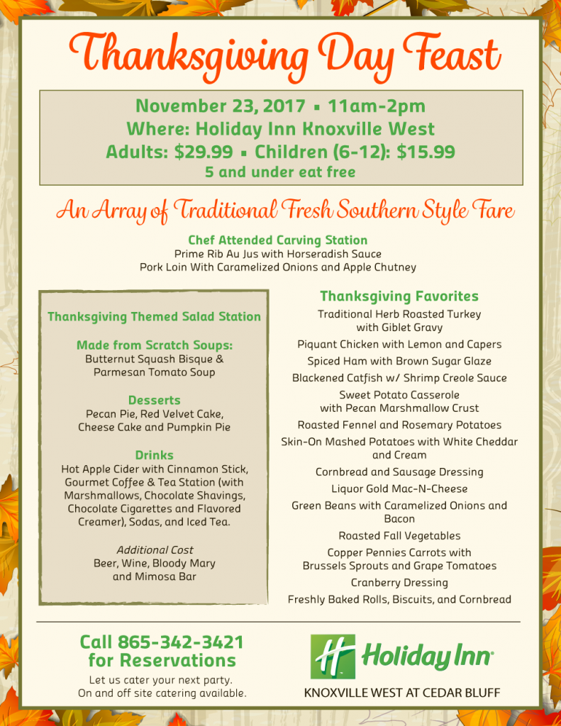 Thanksgiving Day Feast 2017